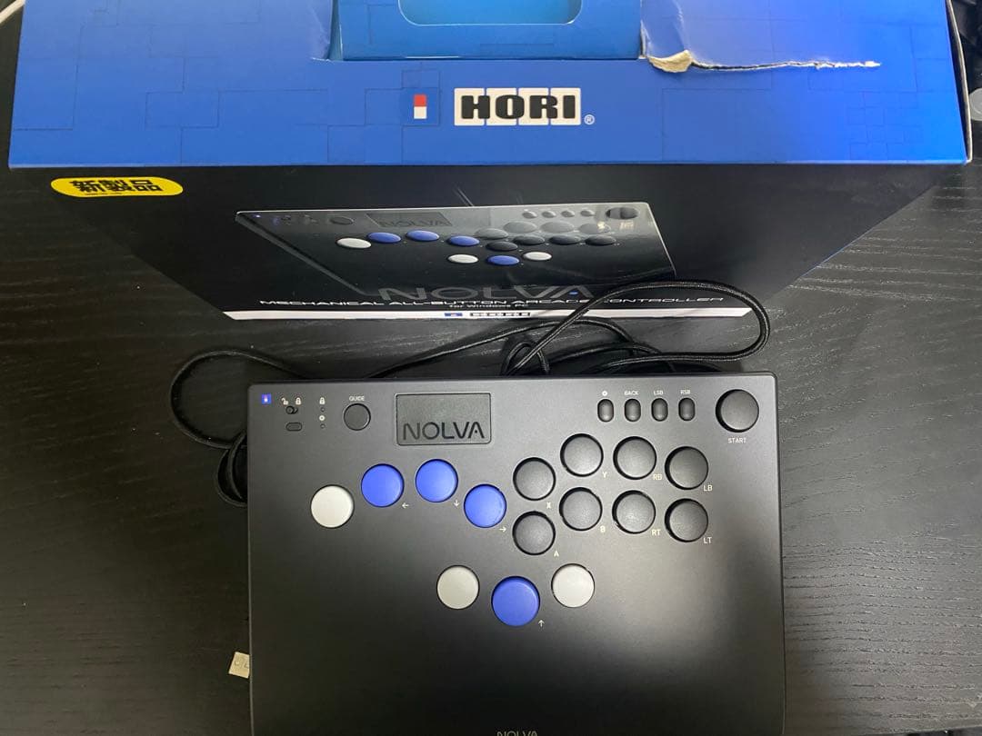 HORI NOLVA レバーレスコントローラー　黒/青