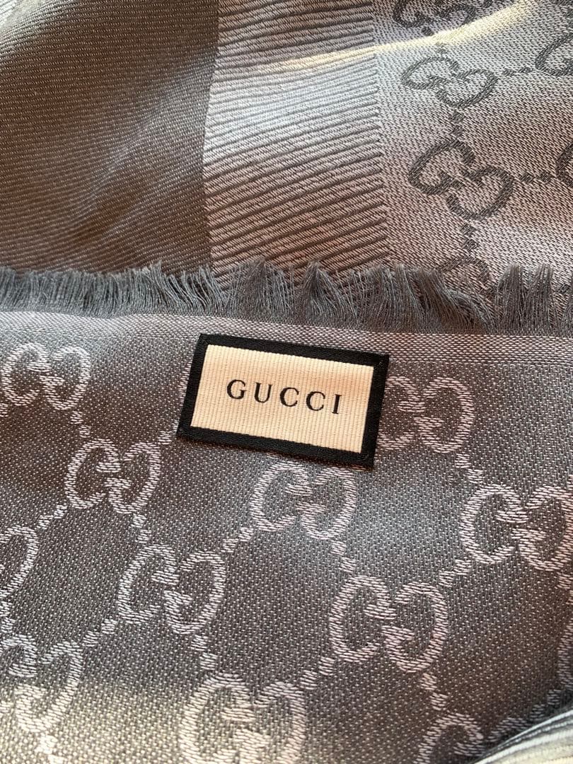 タグ付き新品GUCCI グッチ GG柄 ストール