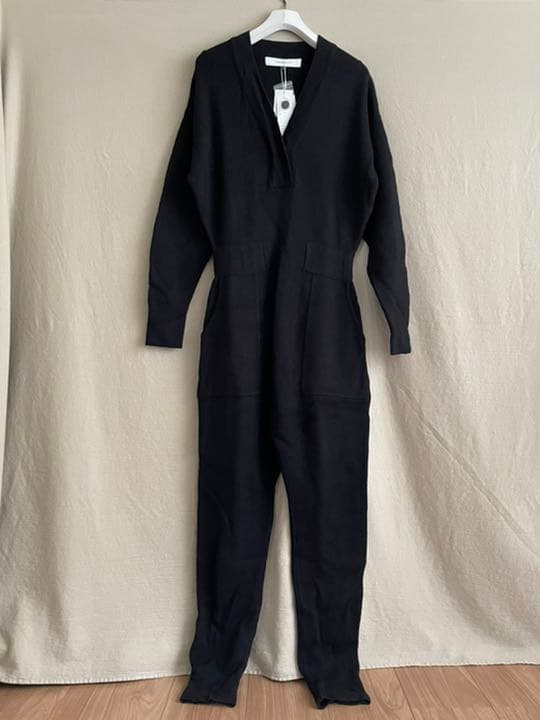 B00056 ラグナムーンLAGUNAMOONニットジャンプスーツ