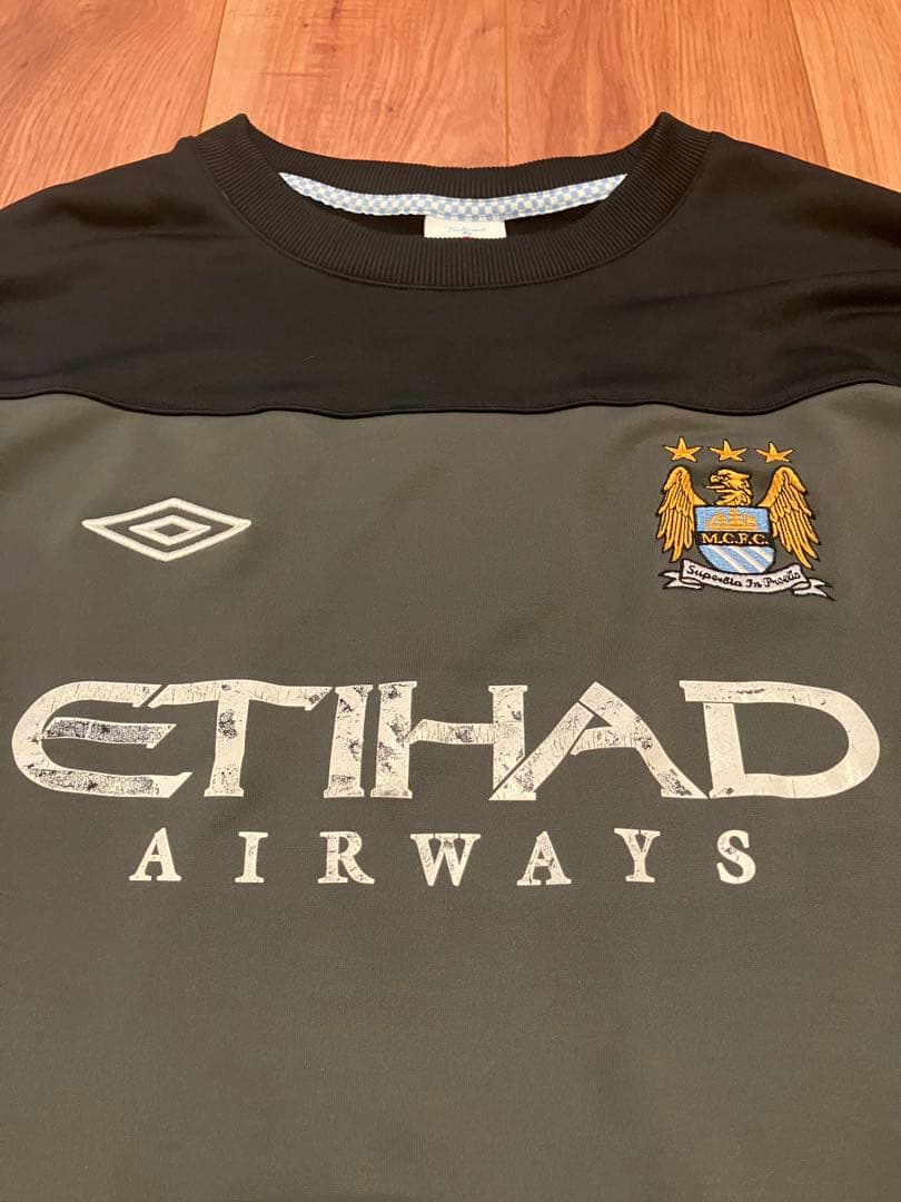 マンチェスターシティUMBRO 古着スウェット フットサル　プレミア