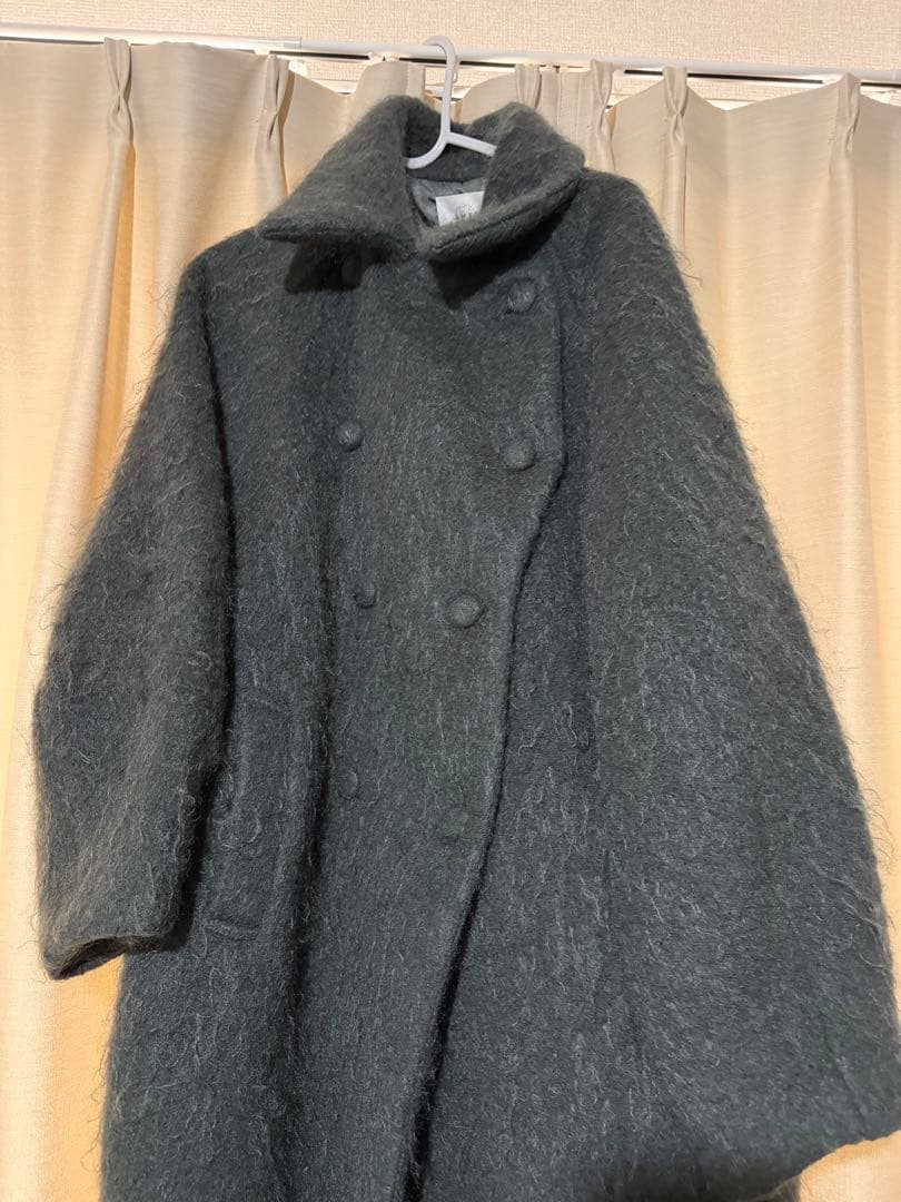 ジャケット・アウター Ameri DEFORMATION COLLAR SHAGGY COAT S
