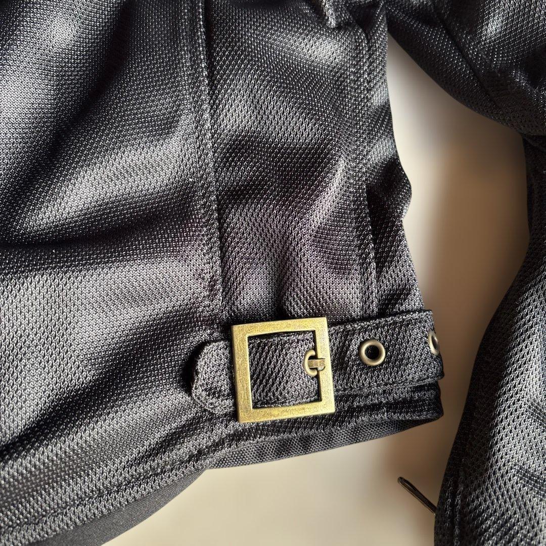 vanson メッシュバイクジャケット Mサイズ 黒/黄色