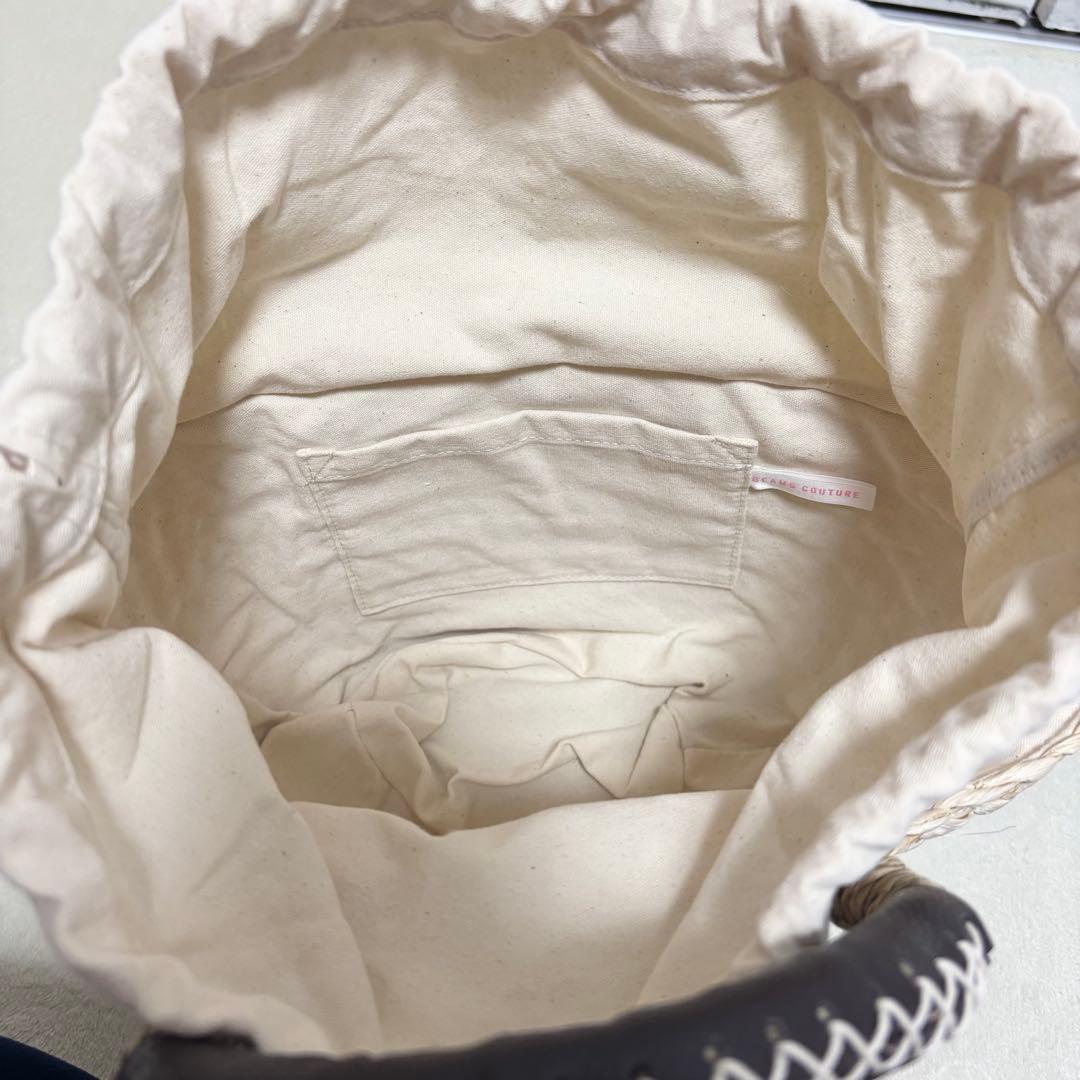 DEAN&DELUCA×BEAMS COUTURE 保冷かごバッグ ベージュ 夏