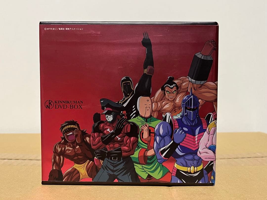 【p-man】キン肉マン コンプリートBOX DVDのみ キンケシ欠品