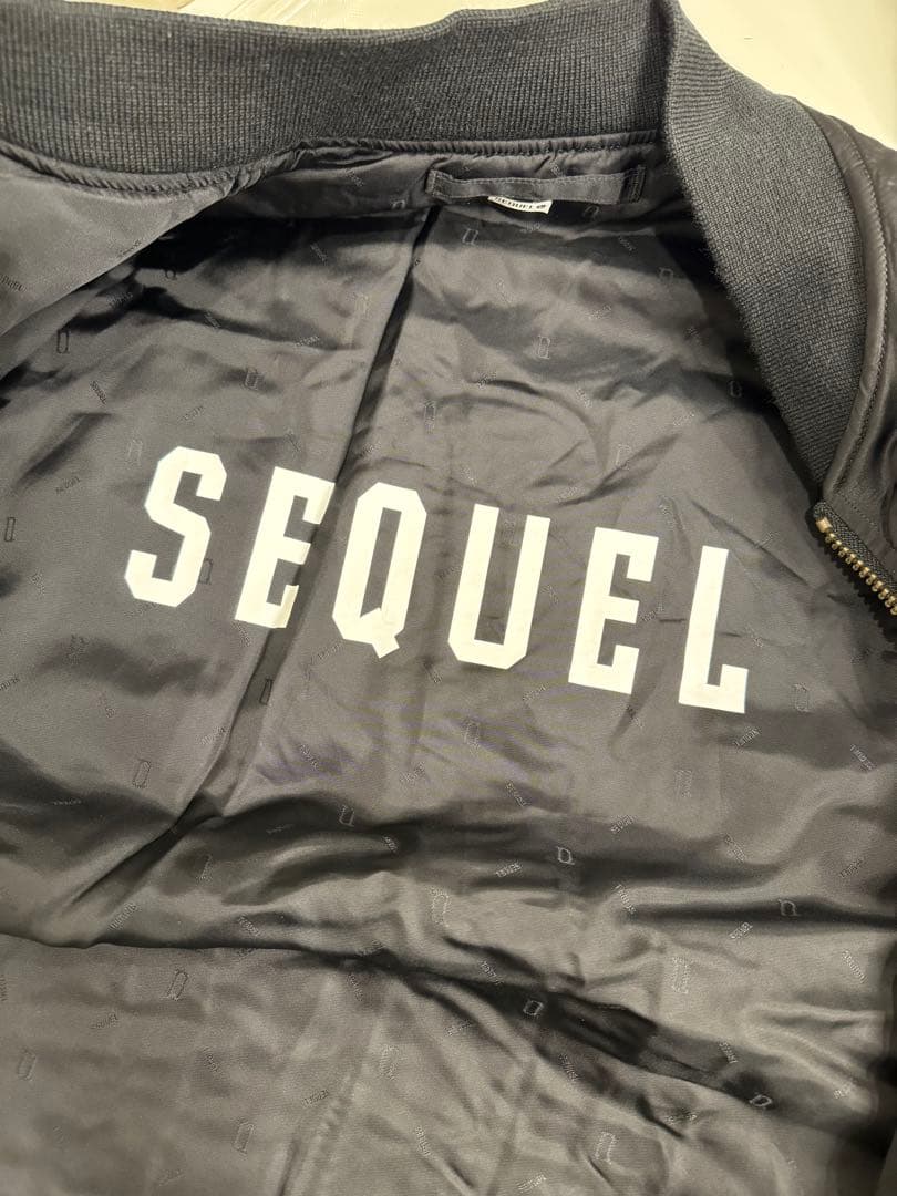 SEQUEL MA-1 ジャケット 黒 L