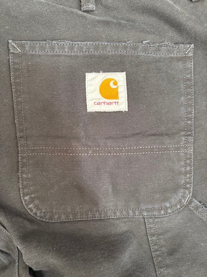 Carhartt WIP ダブルニーパンツ 32×32 ブラック