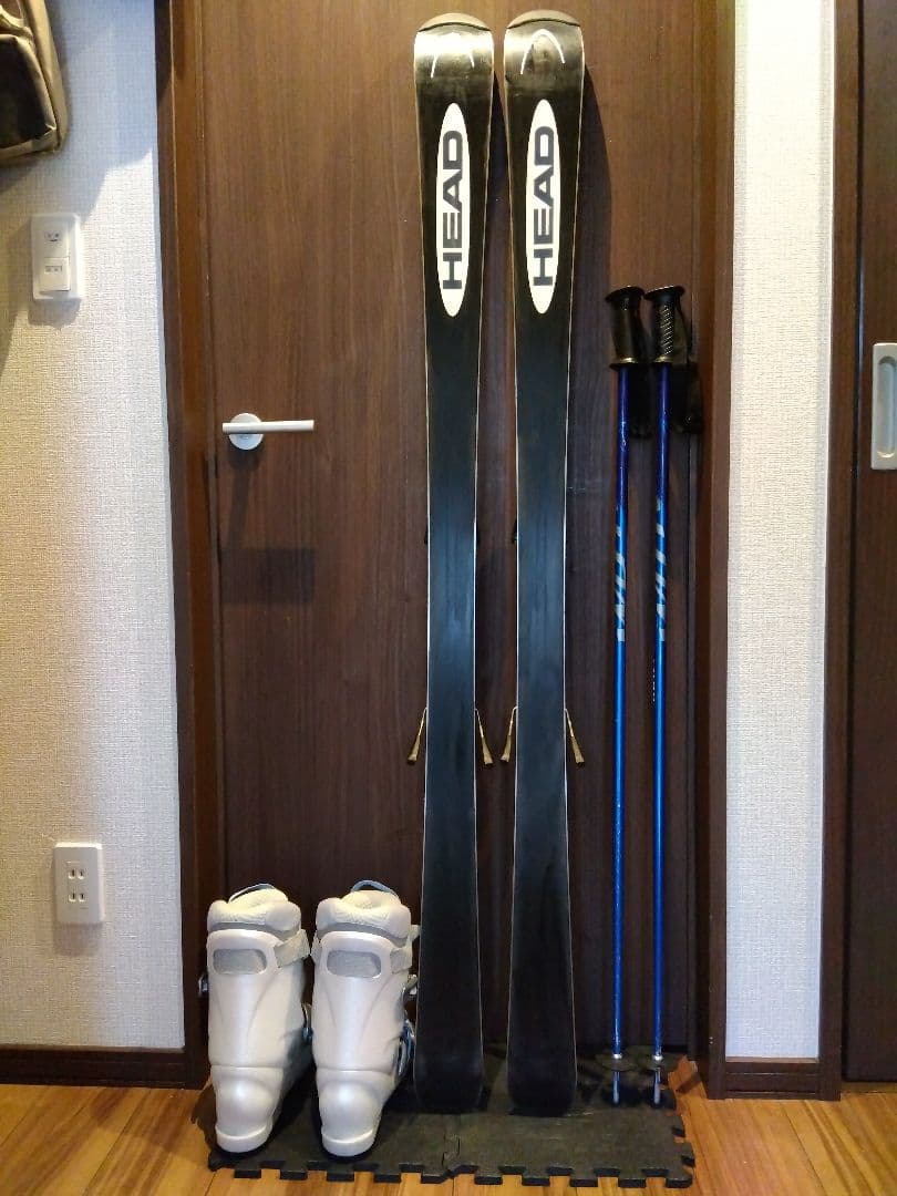 【ハイエンド】HEAD 学生・レディース スキーセット メンテ・WAX済み✔