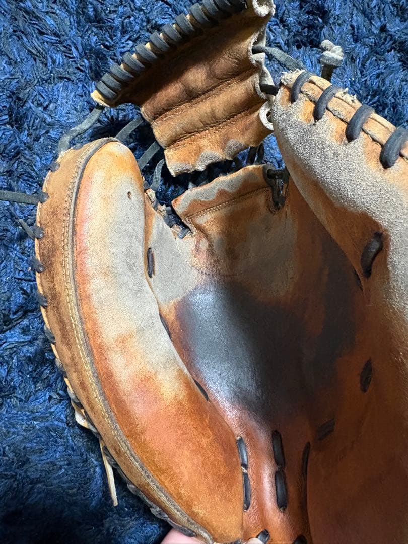 しげミズノ 硬式グローブ ブラウン