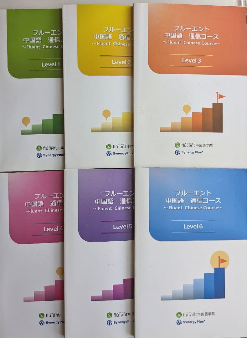 【HSK対策に！】フルーエント　中国語通信コース教材