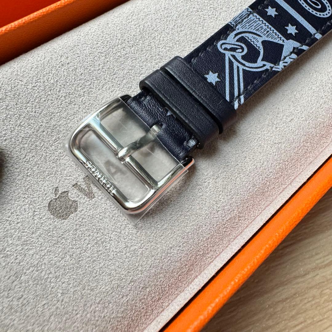 2402 美品　Apple Watch エルメス　ガラマリン　HERMES