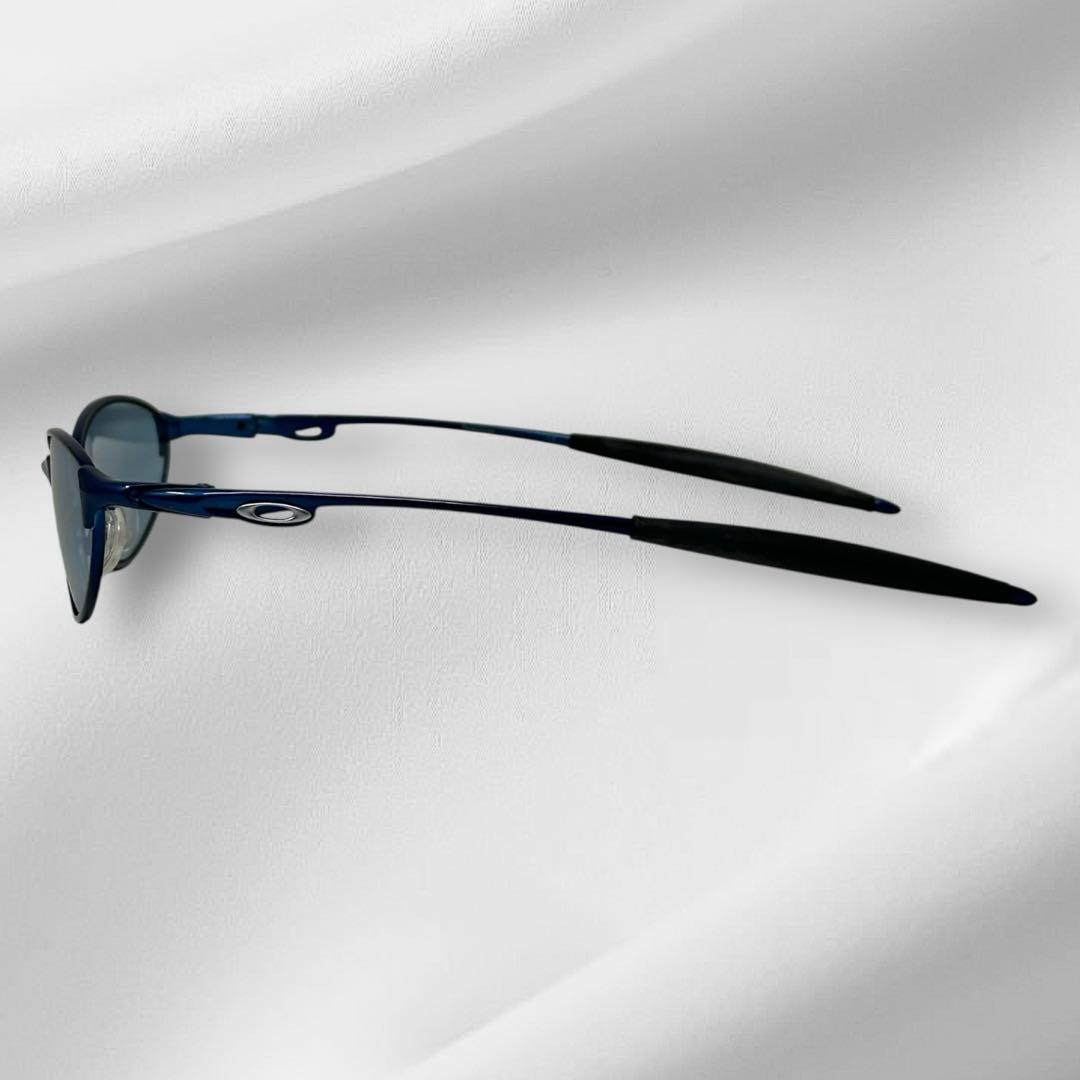 【美品】 OAKLEY teaspoon サングラス ブルー 希少品 e2