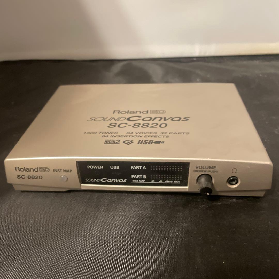 動作未確認Roland SC-8820 MIDIインターフェース本体のみ