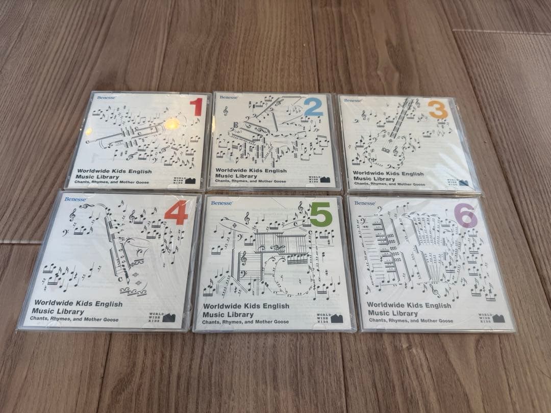 ベネッセ ワールドワイドキッズ DVD、CD、CR-ROMセット