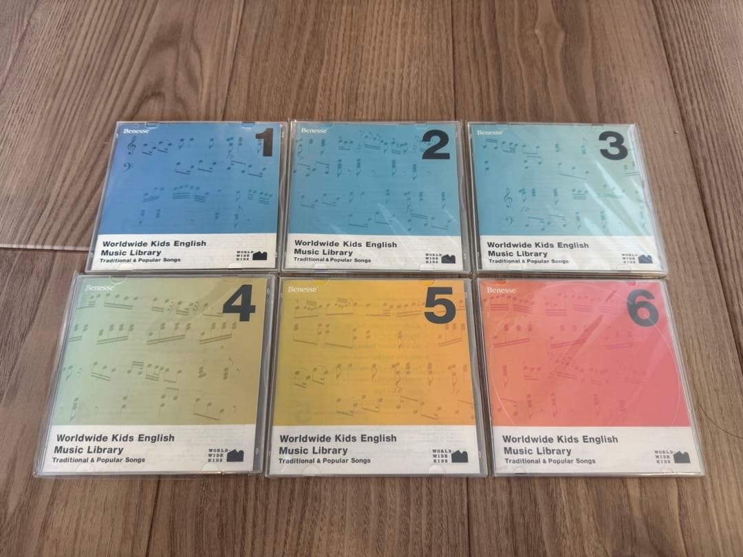 ベネッセ ワールドワイドキッズ DVD、CD、CR-ROMセット