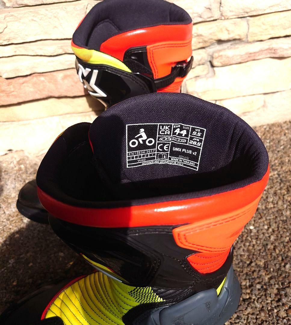 ★Alpinestars SMX PLUS V2 バイクブーツ 44サイズ