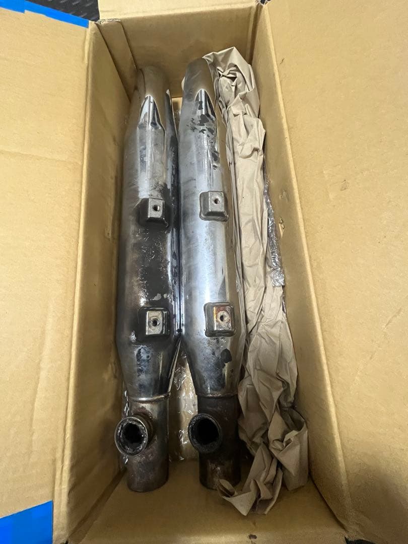 ハーレーダビッドソン　スポーツスター2007年式　純正マフラー　スリップオン