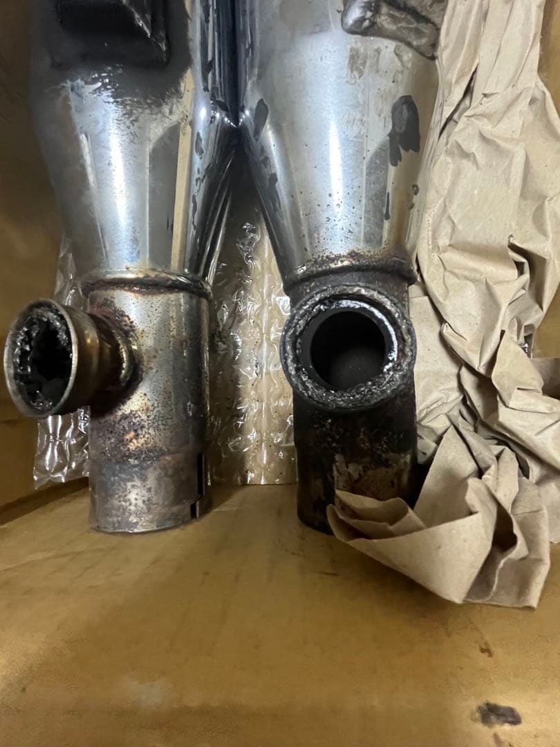 ハーレーダビッドソン　スポーツスター2007年式　純正マフラー　スリップオン