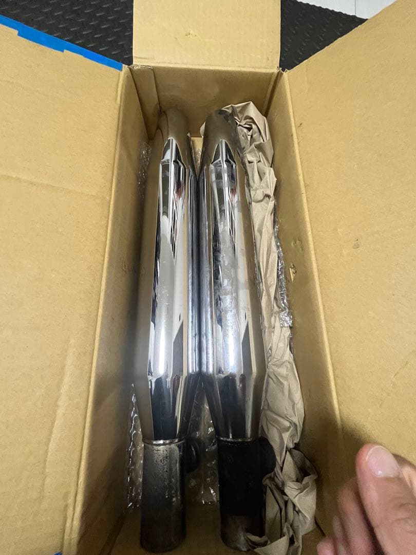 ハーレーダビッドソン　スポーツスター2007年式　純正マフラー　スリップオン