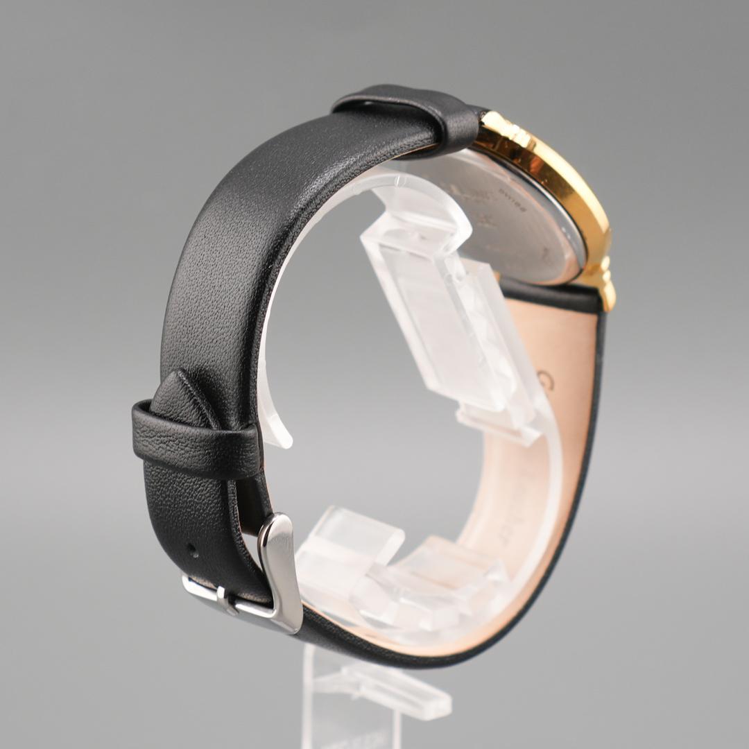 美品 CELINE シェル スモセコ 腕時計 電池新品 新品ベルト クォーツ