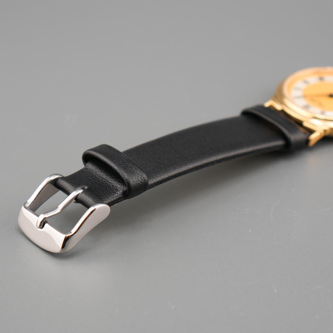 美品 CELINE シェル スモセコ 腕時計 電池新品 新品ベルト クォーツ