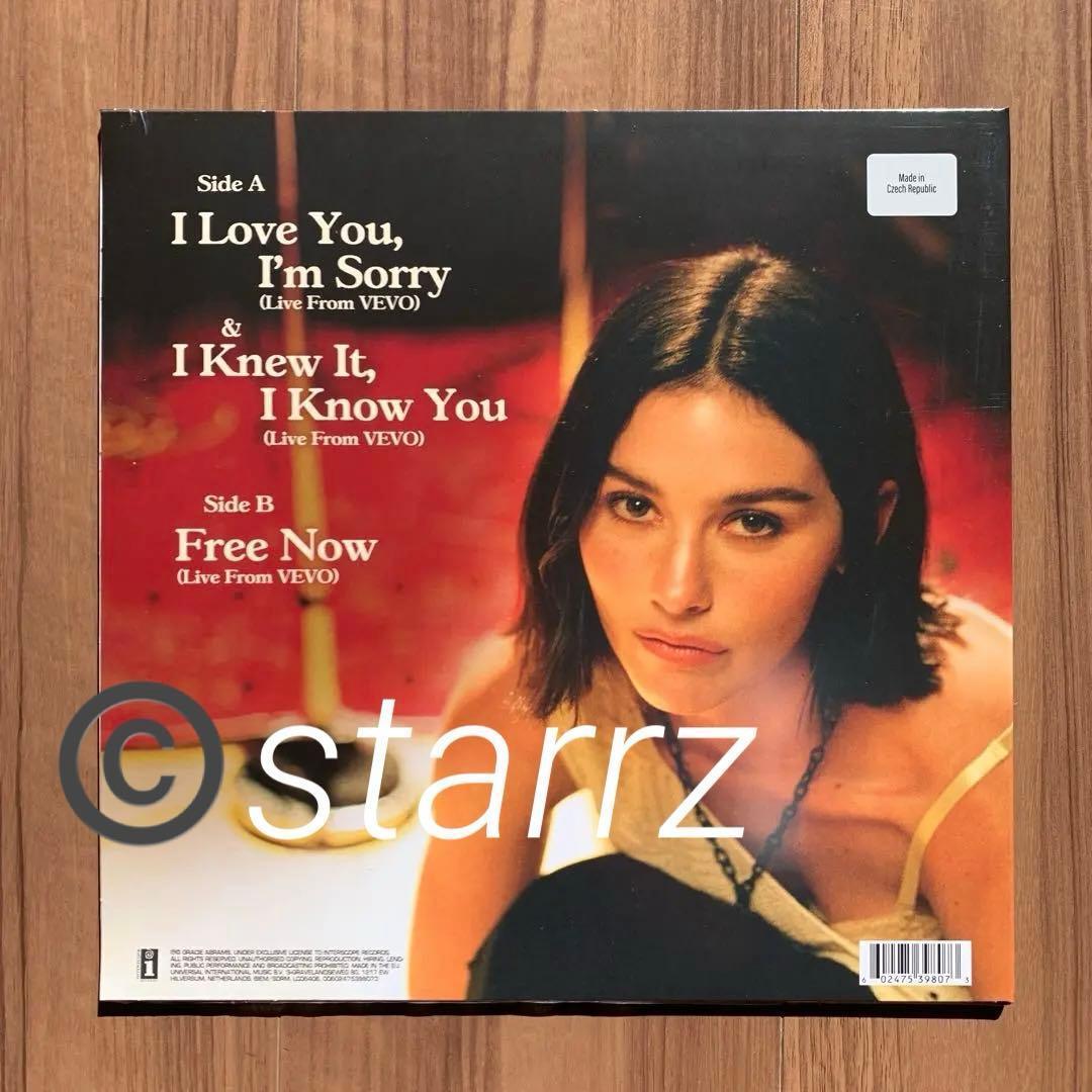 Gracie Abrams Live From Vevo 10インチLPレコード