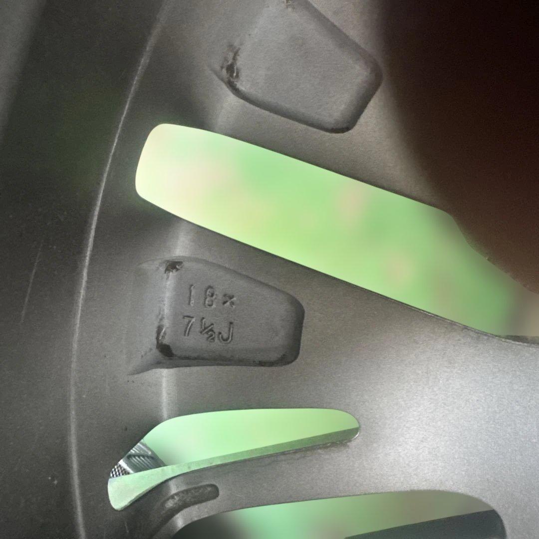 送料込み♪トヨタ　30アルファード　SC 純正 18インチ　1本