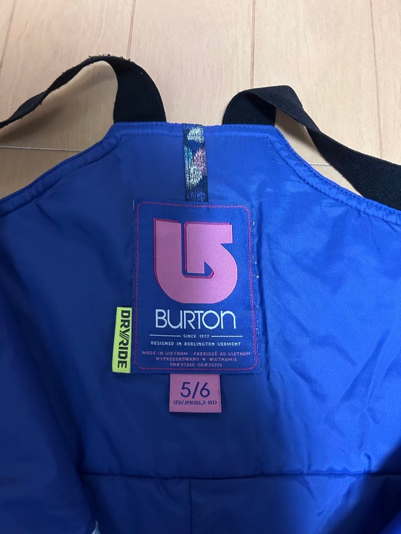 BURTON スノーボードウェア セット Sサイズ　110-120位