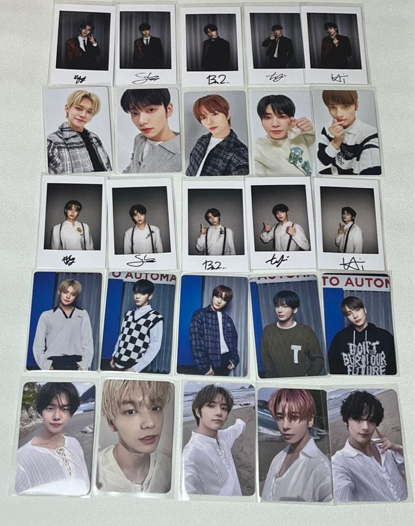 TXT 中国 一直娯 ヨントン namil nanyi トレカ