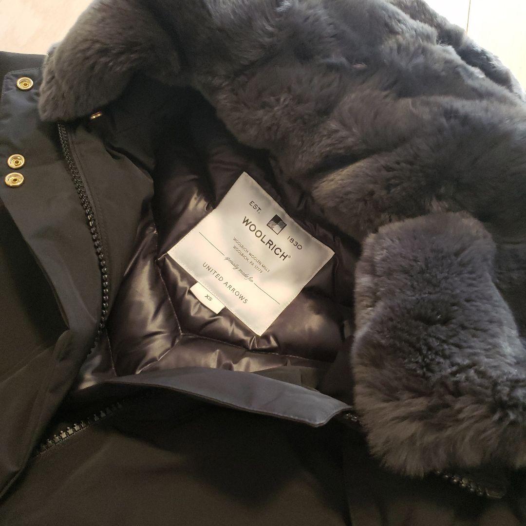美品 ウールリッチ UNITED ARROWS別注 ボウブリッジ　ブラックXS