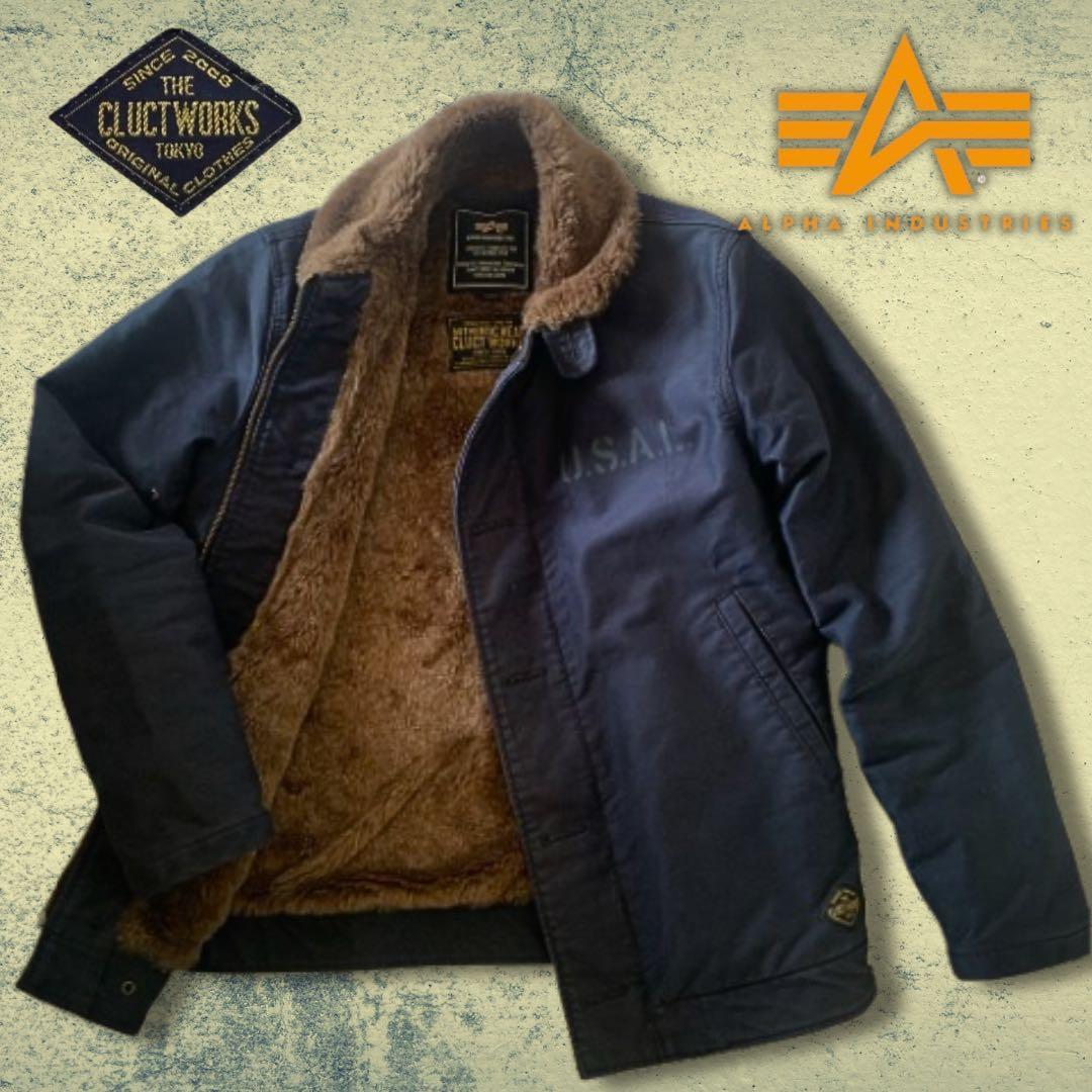 『希少コラボ◎』Alpha×Cluct Works N-1デッキジャケット