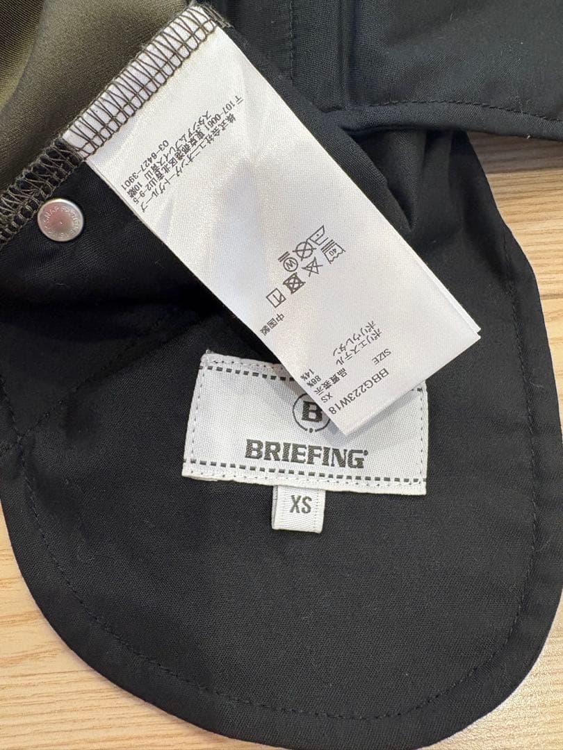 BRIEFING ゴルフウェア セットアップ　S/XS