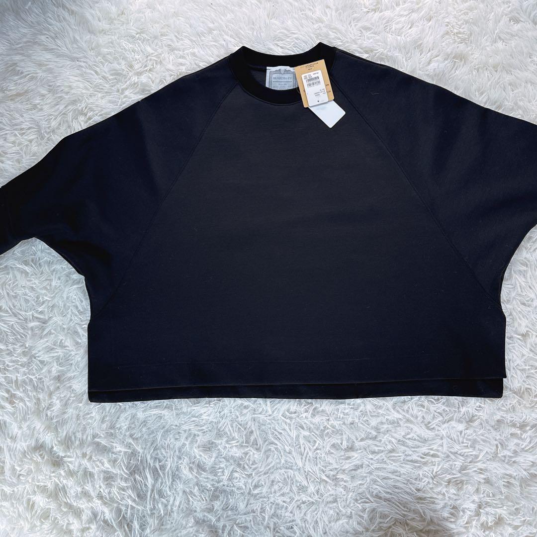 新品 BEARDSLEYダンボール ビック ラグラン スエット 洗える