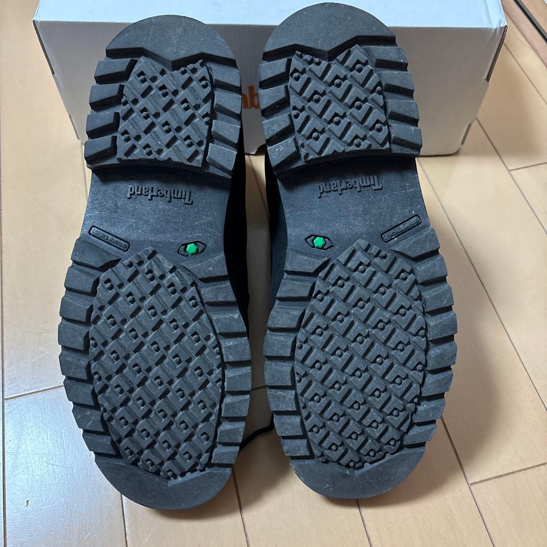 タカシ Timberland ブラックワークブーツ