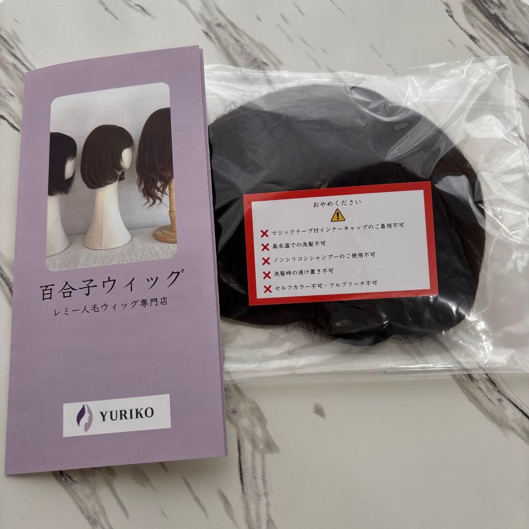 前髪ウィッグ クリップ式 前頭部カバー用