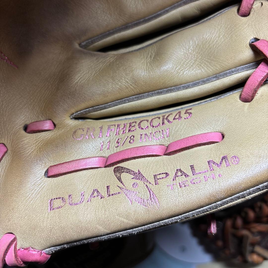 ローリングス野球軟式用グローブ キャメル 岡本和真モデル