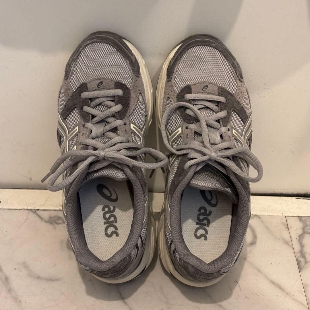 おまとめ ASICS アシックス スニーカー ブラック・グレー 2足セット