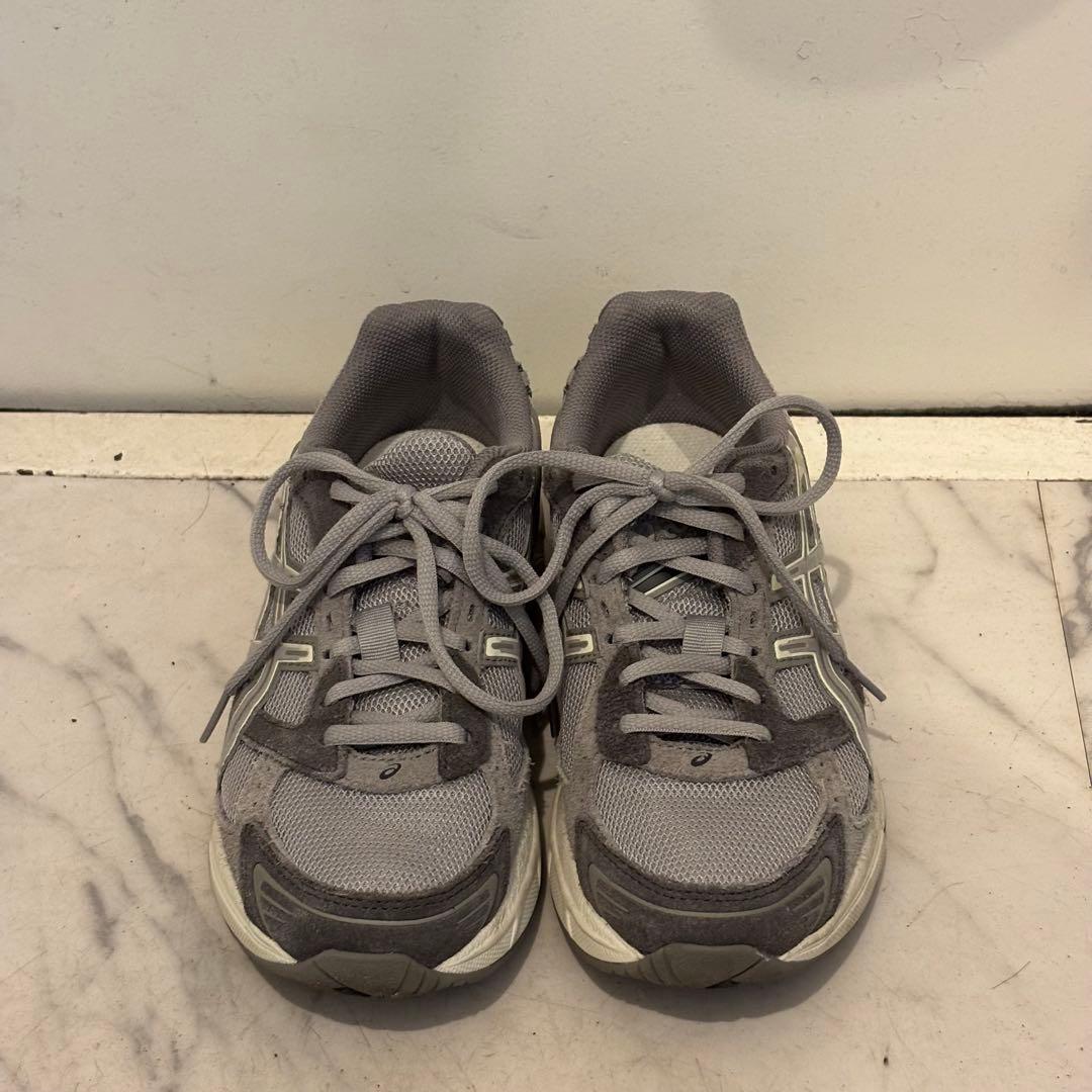 おまとめ ASICS アシックス スニーカー ブラック・グレー 2足セット