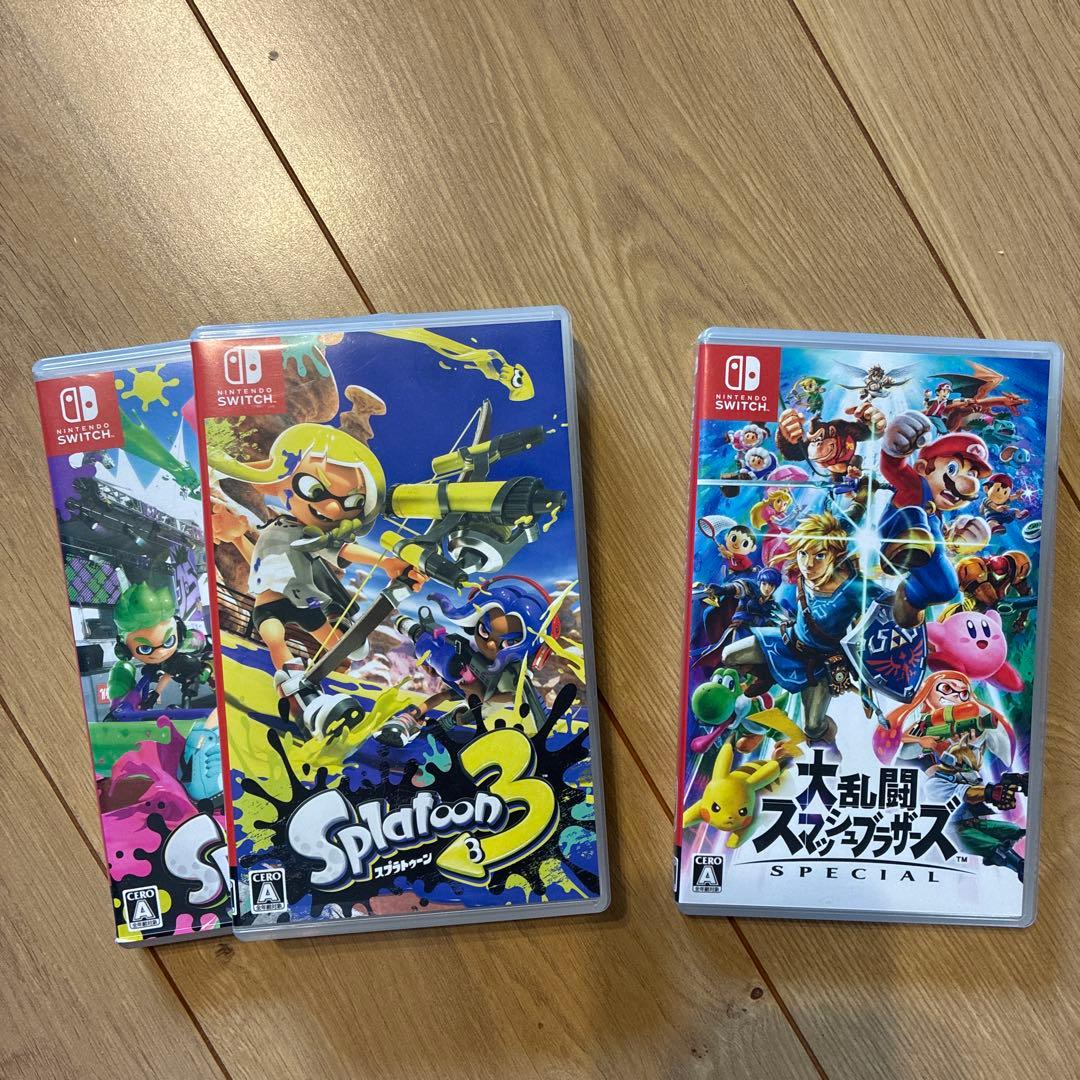 Nintendo Switch 本体、Joy-Con×2、ソフトセット