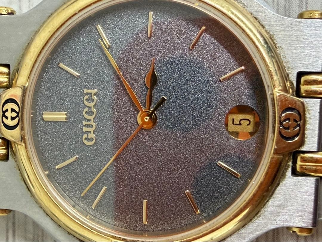 GUCCI 9000M 腕時計 動作未確認