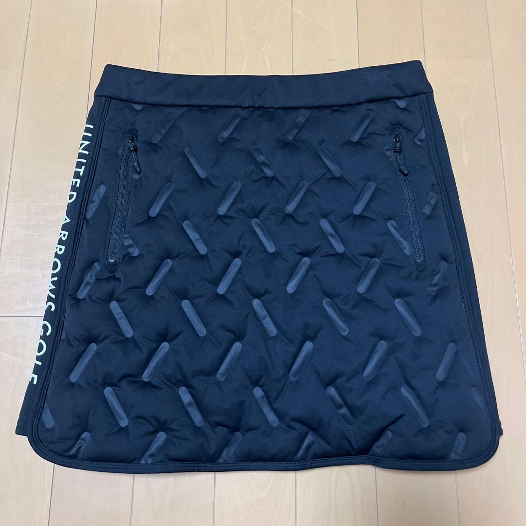 UNITED ARROWS GOLF ダウンスカート ブラック Sサイズ