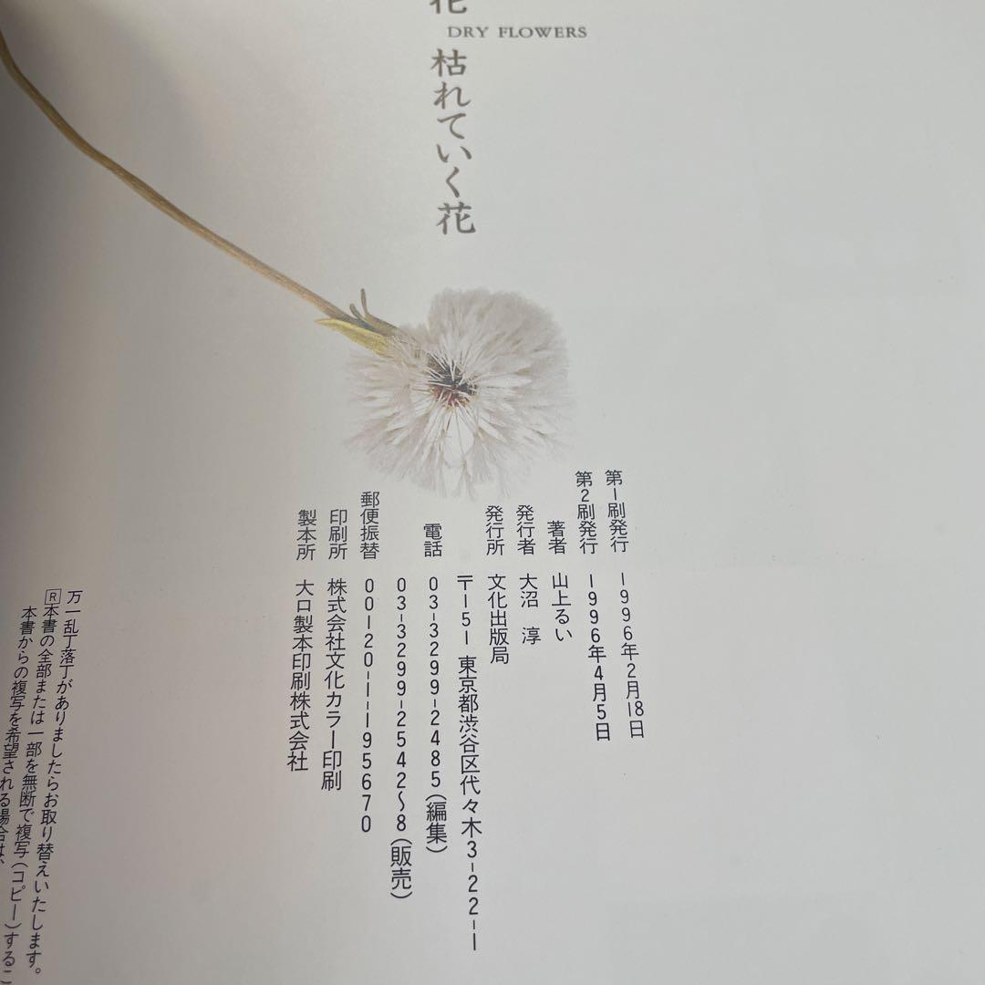 枯れていく花 山上るい作品集