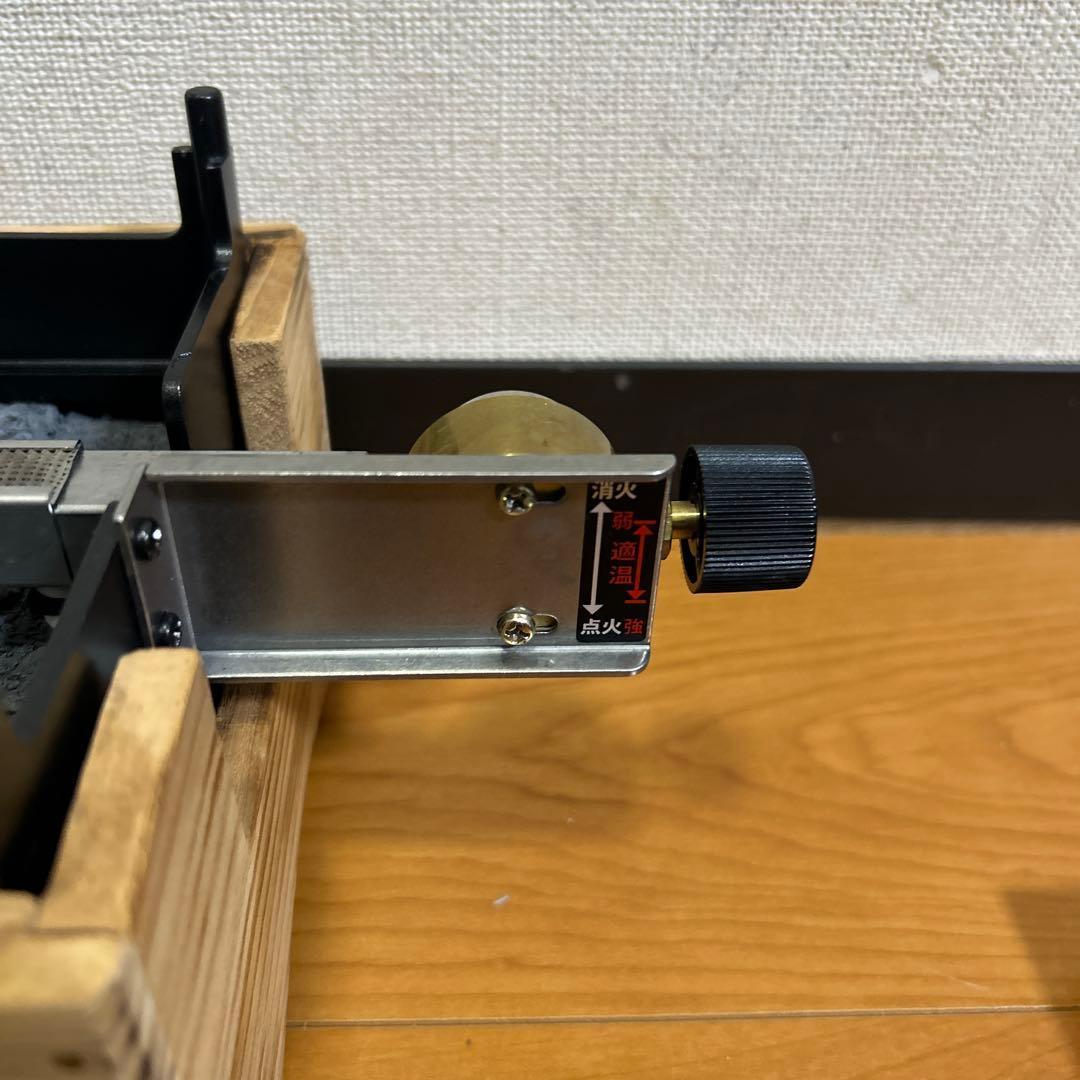 【極美品】魔法の炭で焼くコンロ　 無煙ロースター⭐︎けむとうなか〜ガスコンロ