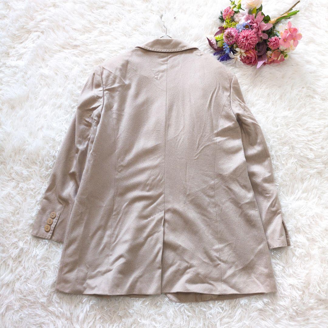 マリナリナルディ　カシミヤ　テーラードジャケット　イタリア製　ベージュ　6159
