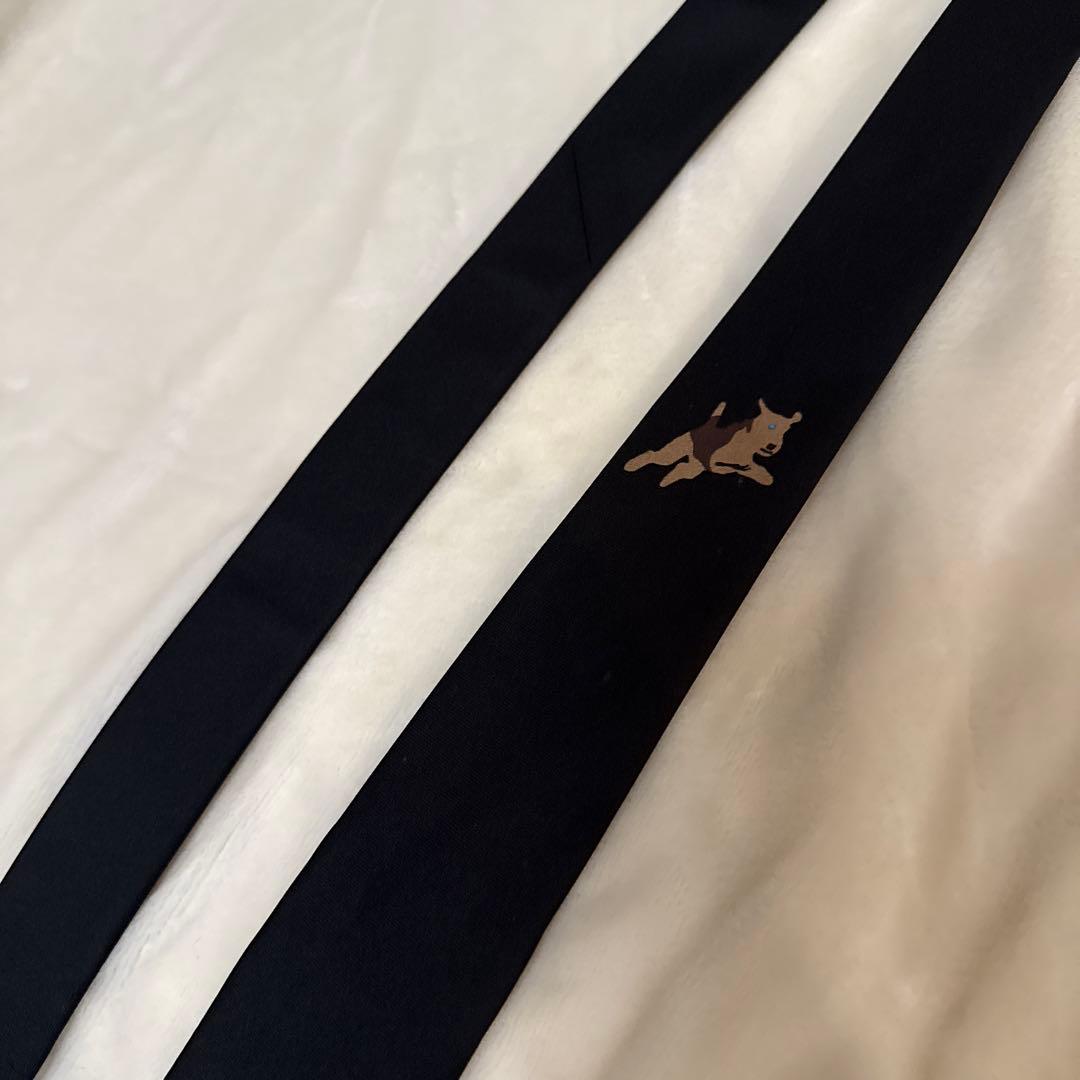 LOUIS VUITTON Dog LOGO ネクタイ