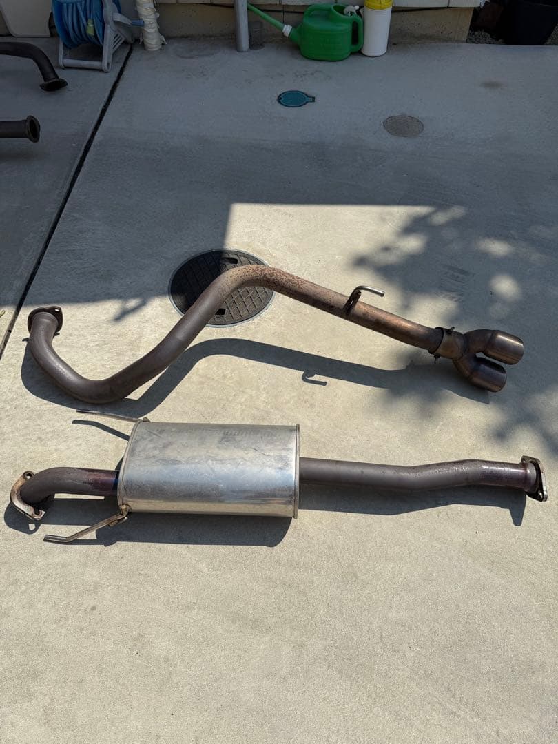 ランドクルーザープラド用社外マフラーフルセット　be free