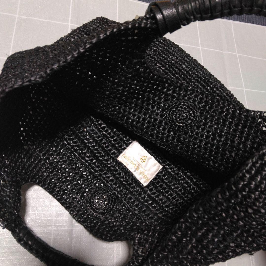 ヘレンカミンスキー かごバッグ黒