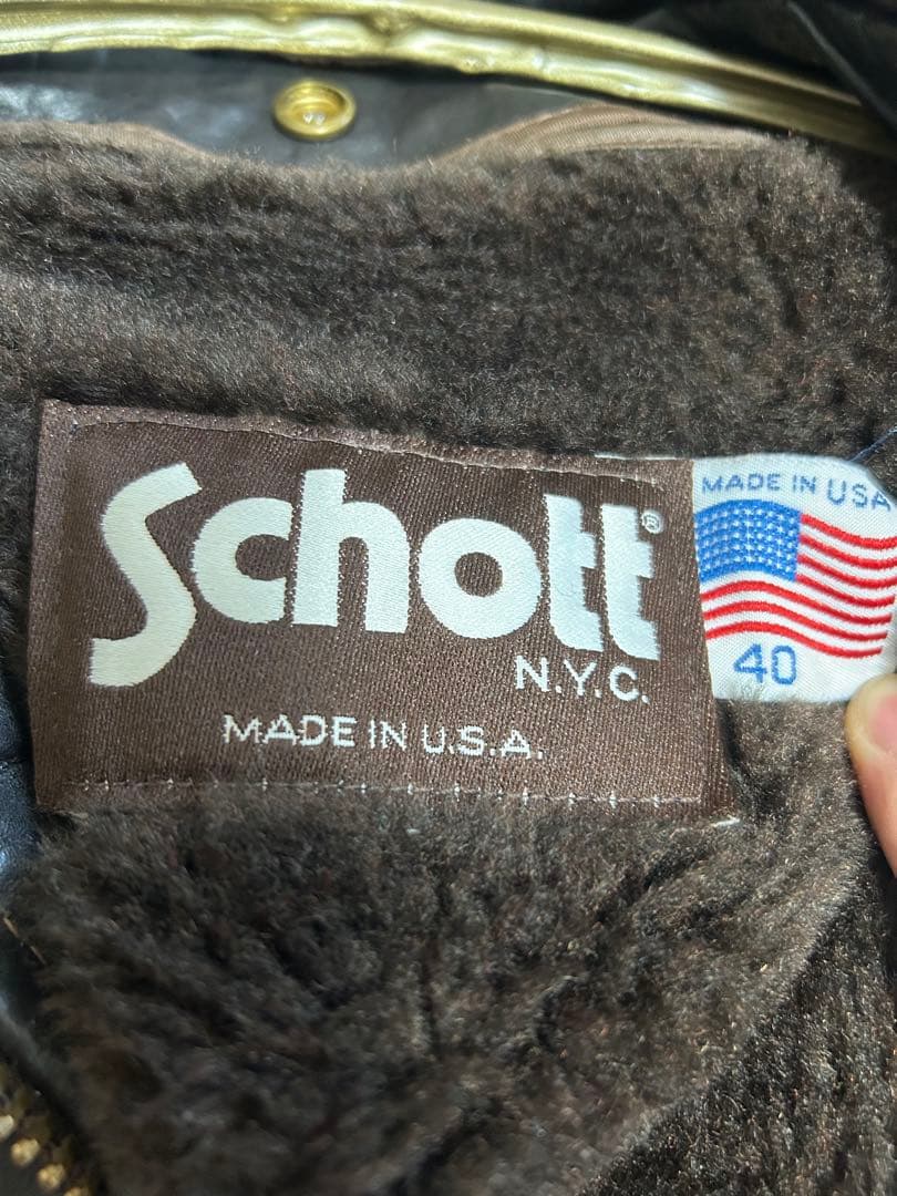 Schott 184SM フライトジャケット　40