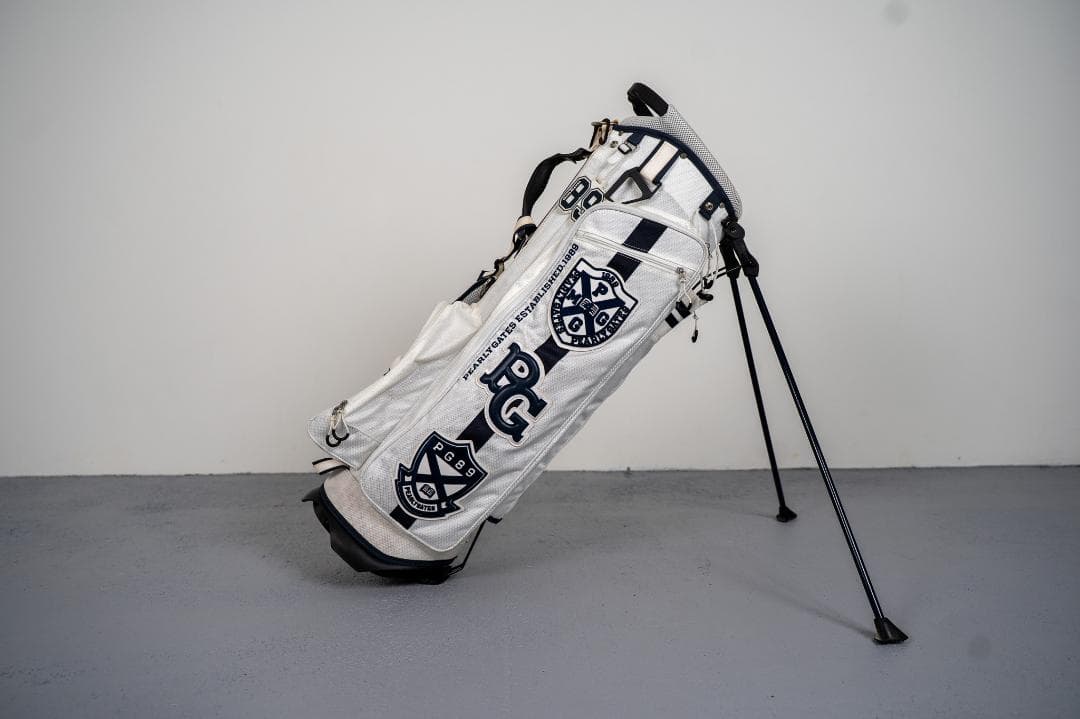 パーリーゲイツゴルフバッグ・キャディバッグ ホワイト