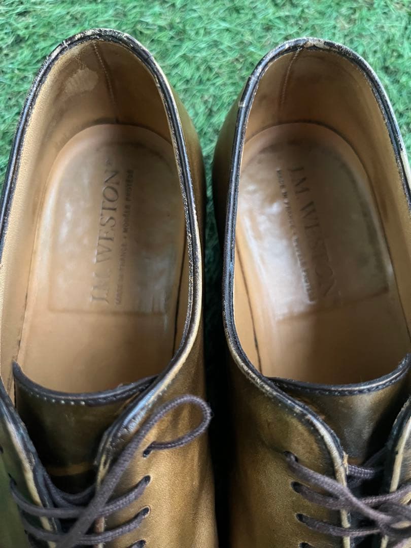 jmweston 402 フローラライン ブラウンパティーヌ6/D 袋付