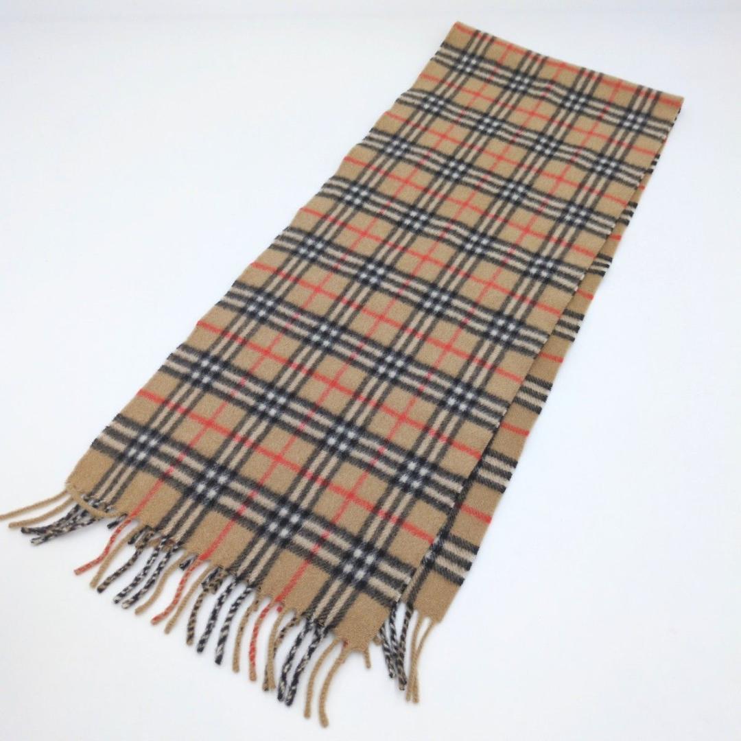 極美品 BURBERRY カシミヤ100 ノバチェック バーバリーズ